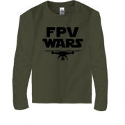 Детская футболка с длинным рукавом "FPV Wars"