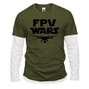 Комбинированный лонгслив "FPV Wars"