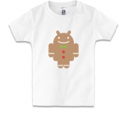 Детская футболка "Android - печенюшка"