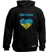 Худи без начісу Ukraine - серце