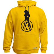 Худи без начеса Volkswagen (лого с девушкой)