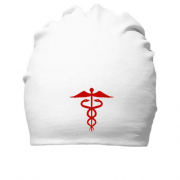 Хлопковая шапка с гербом медицины (2)