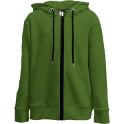 Дитяча худи на блискавці кольору матча "ALLAZY"