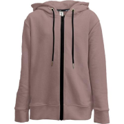 Дитяча худи на блискавці кольору пудра "ALLAZY"