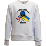 Дитячий світшот без начісу Metallica Ukraine