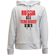 Дитячій худі без флісу Russia is a Terrorist State