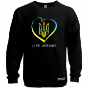 Свитшот без начеса Love Ukraine