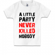 Дитяча футболка A little party