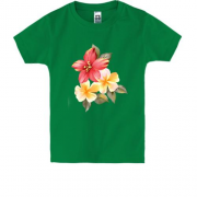 Дитяча футболка з квітами (арт) 2