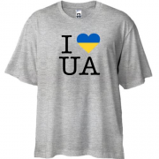 Футболка Oversize "I ♥ UA"