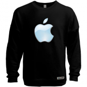 Свитшот без начеса с логотипом Apple