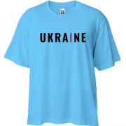 Футболка Oversize "Ukraine"  с вышиванкой
