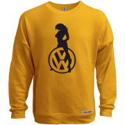 Свитшот без начеса Volkswagen (лого с девушкой)