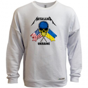 Світшот без начісу Metallica Ukraine