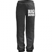Дитячі трикотажні штани для начальника "Big boss"