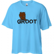 Футболка Oversize "Groot" (Вартові Галактики)