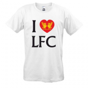 Футболка I love LFC 4