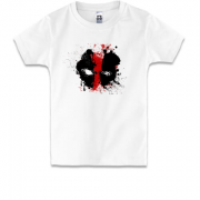 Детская футболка Deadpool (art logo)