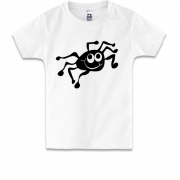 Детская футболка с веселым паучком