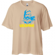 Футболка Oversize с казаком "Ukraine"