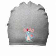 Хлопковая шапка с новогодней крысой (2020)