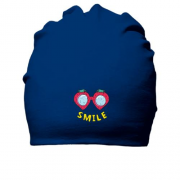Бавовняна шапка Smile Полуниця