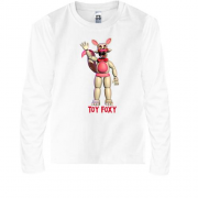 Детская футболка с длинным рукавом Five Nights at Freddy’s (Toy Foxy))