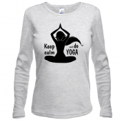 Лонгслів Keep Calm an Do Yoga