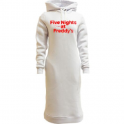 Женская толстовка-платье Five Nights at Freddy’s BL logo