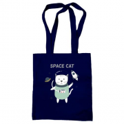 Сумка шоппер с космическим котом