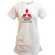 Подовжена футболка з лого Mitsubishi Motors