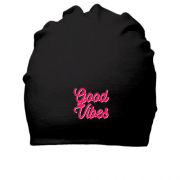 Хлопковая шапка Good vibes