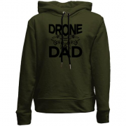 Детский худи без флиса "Drone Dad"