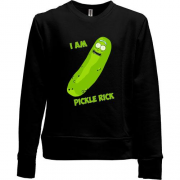 Детский свитшот без начеса I'm pickle Rick (3)
