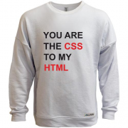 Світшот без начісу CSS+HTML