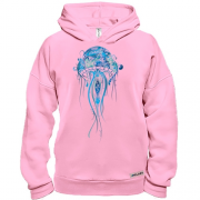 Худі BASE з синьою медузою