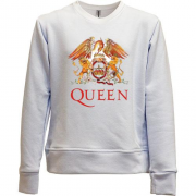 Детский свитшот без начеса Queen color logo