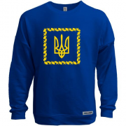 Свитшот без начеса с гербом Президента Украины