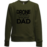 Дитячий світшот без начісу "Drone Dad"