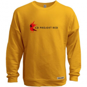 Свитшот без начеса с логотипом CD Projekt Red