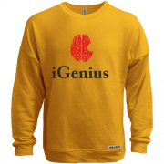 Свитшот без начеса iGenius (Я гений)