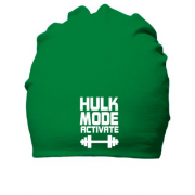 Хлопковая шапка Hulk Mode Activate