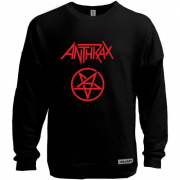 Свитшот без начеса Anthrax со звездой