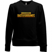 Дитячий світшот без начісу PlayerUnknown’s Battlegrounds logo
