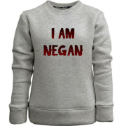 Детский свитшот без начеса Я Ниган (I'm Negan)