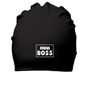 Бавовняна шапка mini BOSS