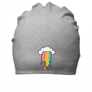 Хлопковая шапка Rainbow cloud