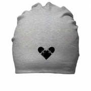 Бавовняна шапка Skate-heart