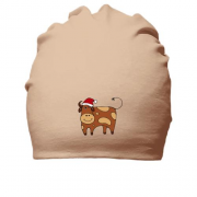 Бавовняна шапка Новорічний бик