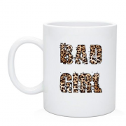 Чашка с леопардовым принтом Bad Girl